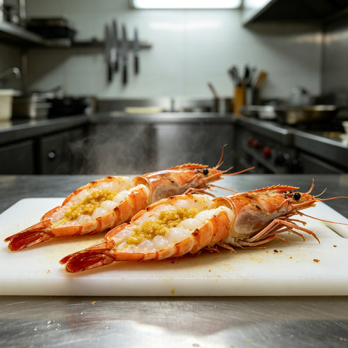 Fresh Garlic Butterflied King Prawns