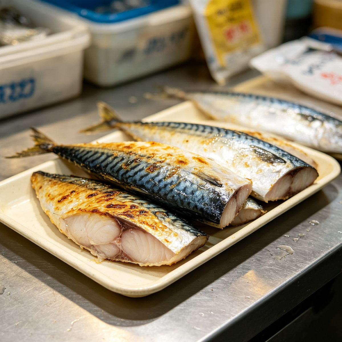 Premium Grilled Fresh Mackerel Fillets
