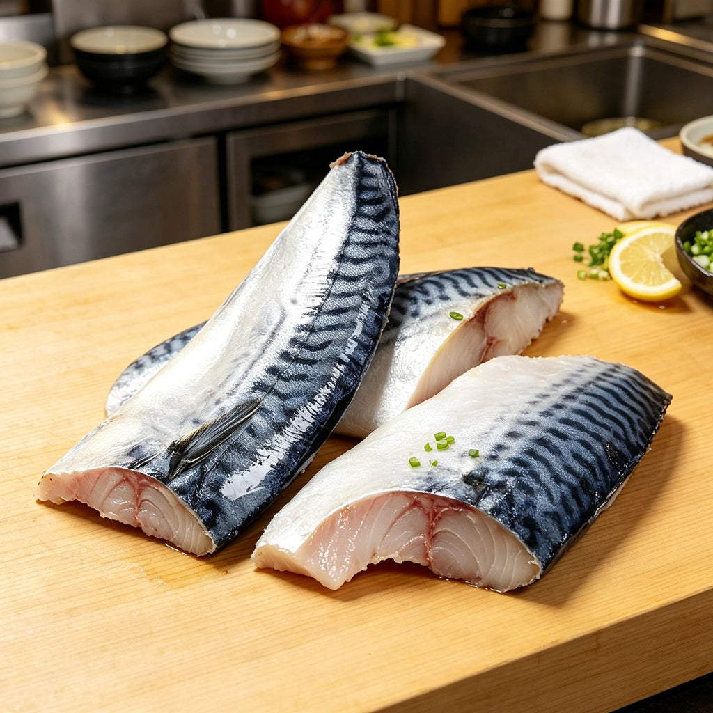 Premium Grilled Fresh Mackerel Fillets