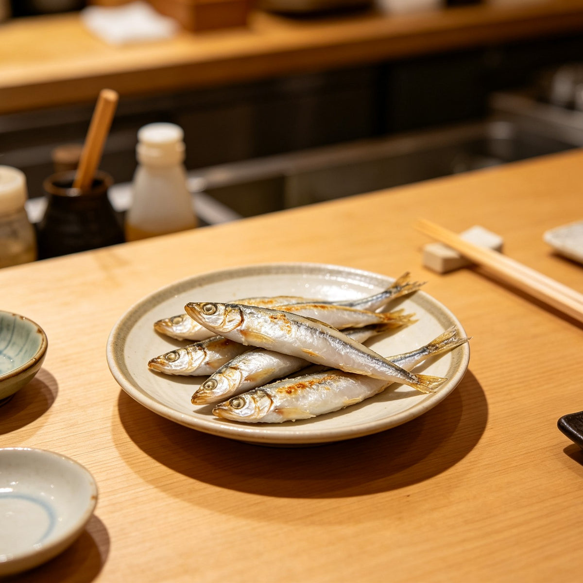Fresh Silver Whitebait Whole Fish