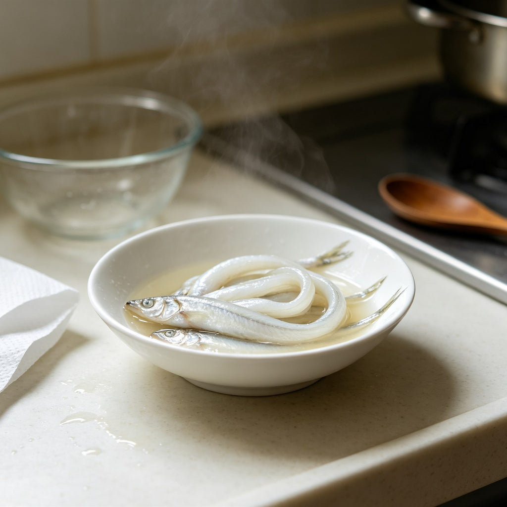 Fresh Silver Whitebait Whole Fish