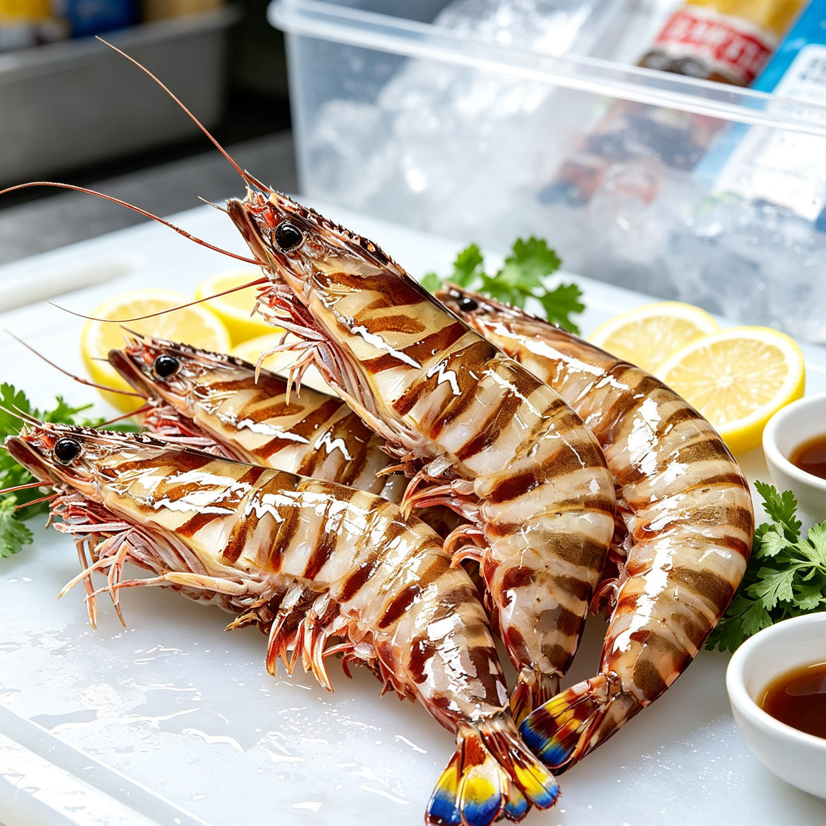 Premium Fresh Whole Tiger Prawns